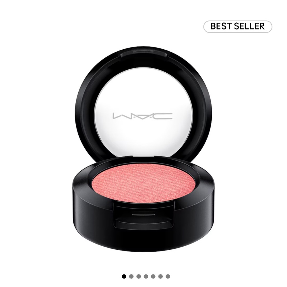NIB MAC Cosmetics Eye Shadow In Living Pink Frost 1.5g - Picture 5 of 7